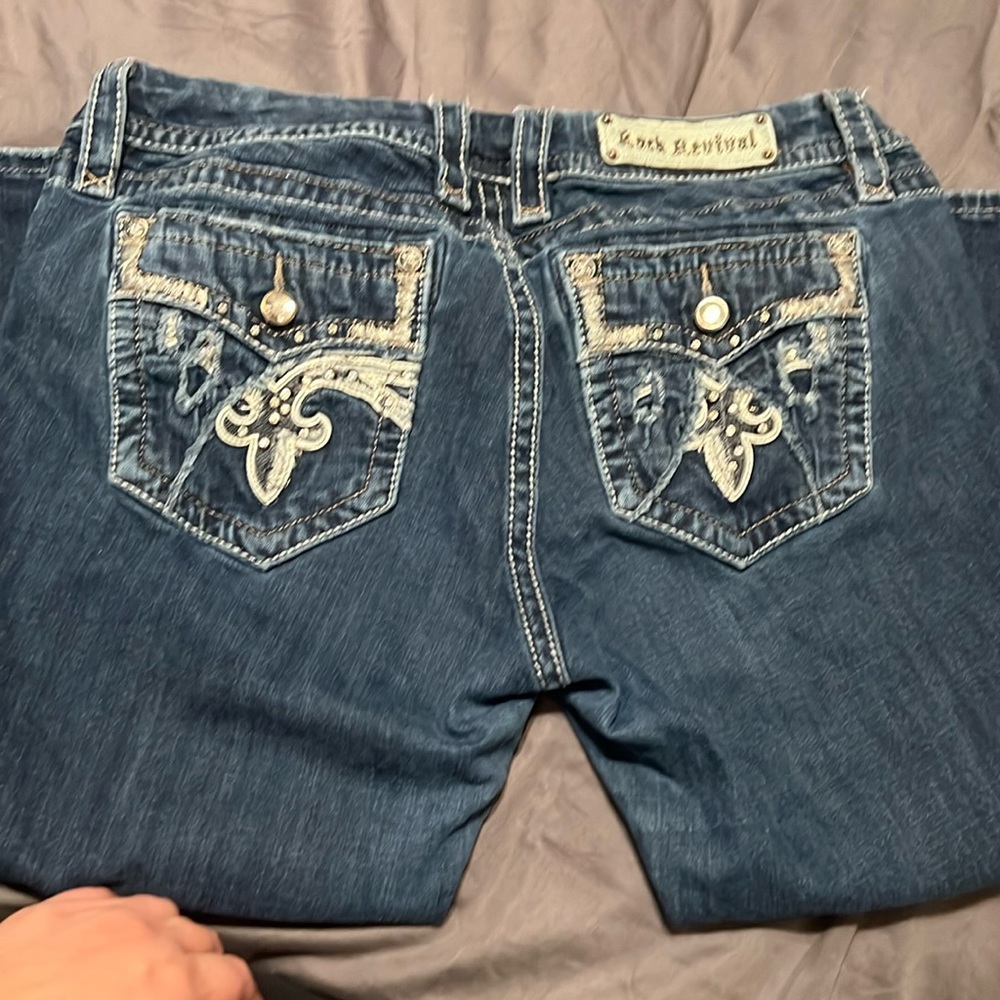 Rock revival capris